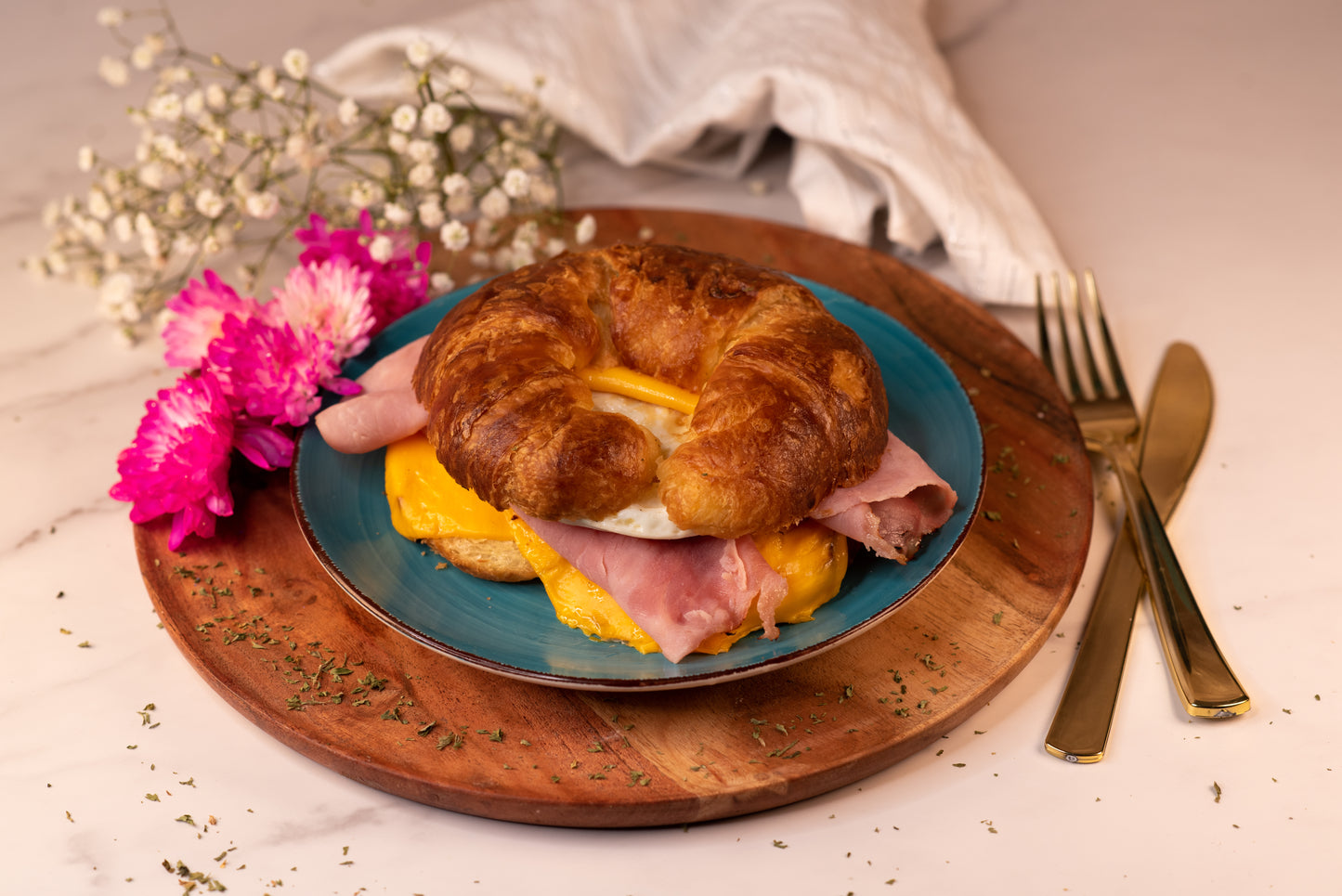 Croissant Breakfast Sandwich Platter