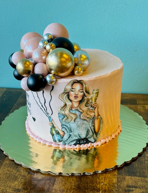 Birthday Girl Cake