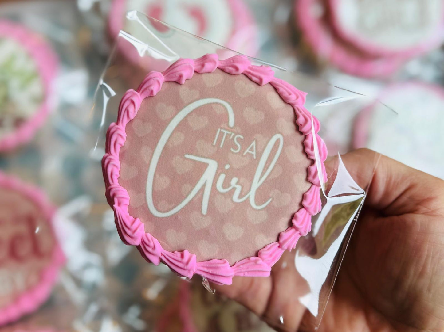 Baby Shower Cookies (Pink)