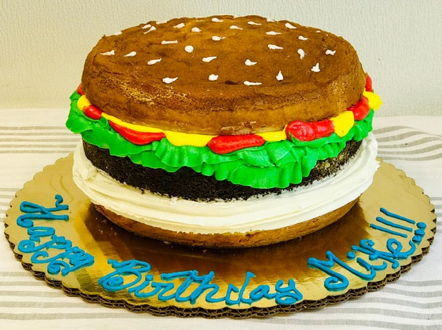 Burger Cake