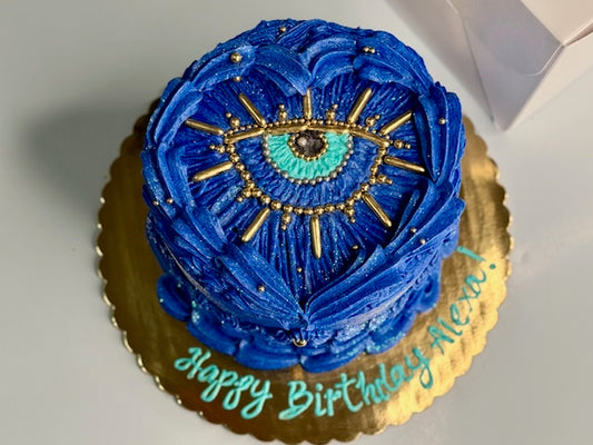 Evil Eye Cake