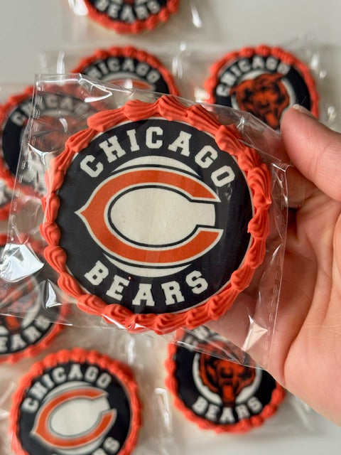 Go Bears Sugar Cookies