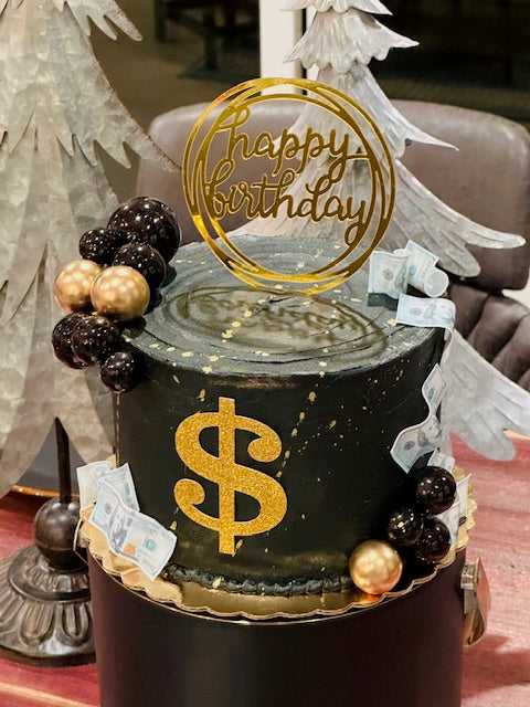 Money Maker Birthday Cake