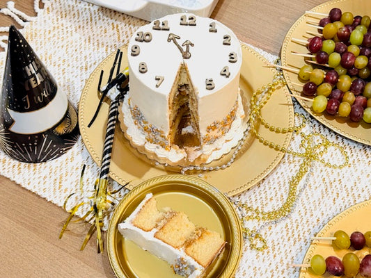 NYE Countdown Clock Cake