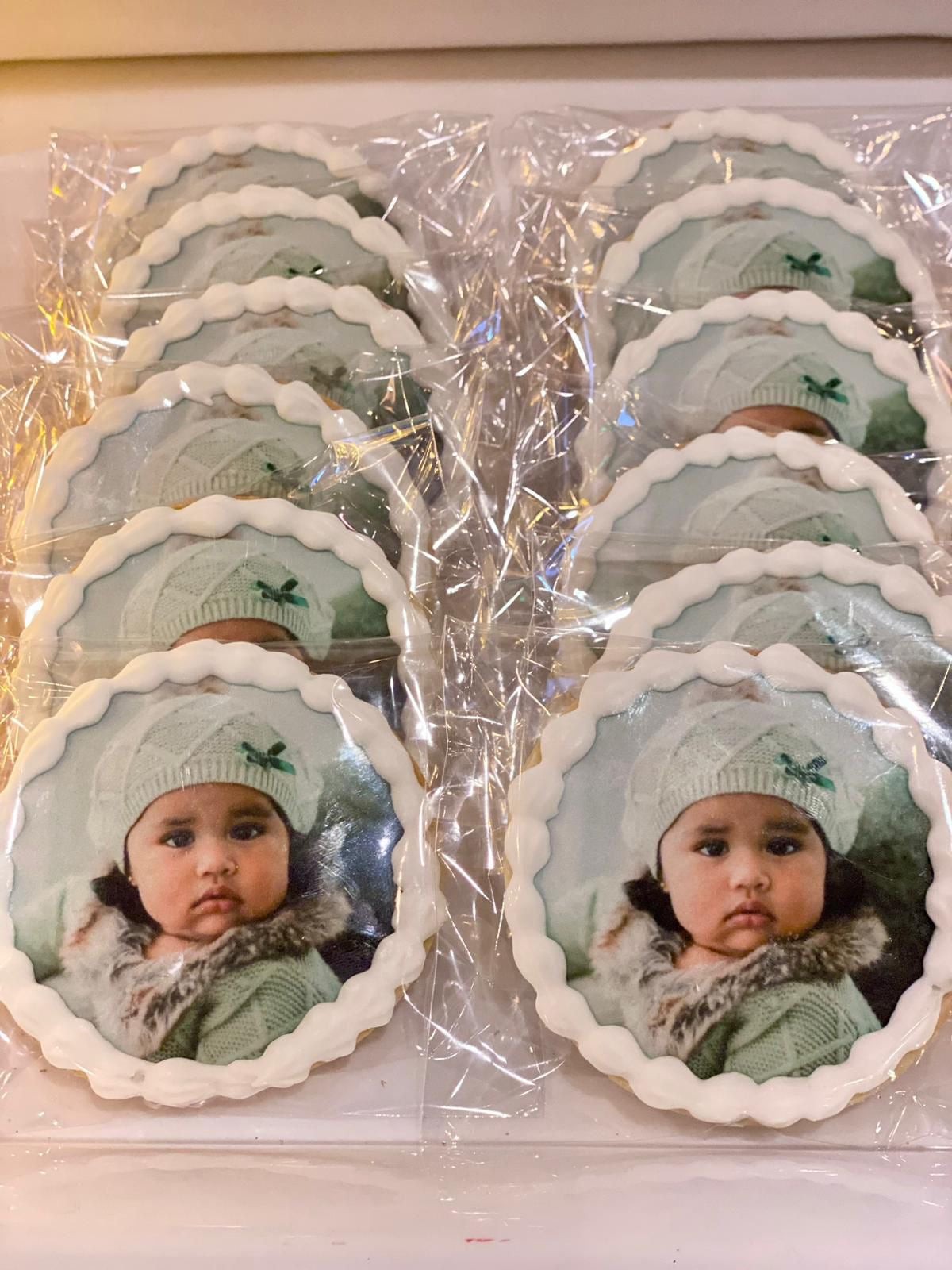 Custom Photo Cookies