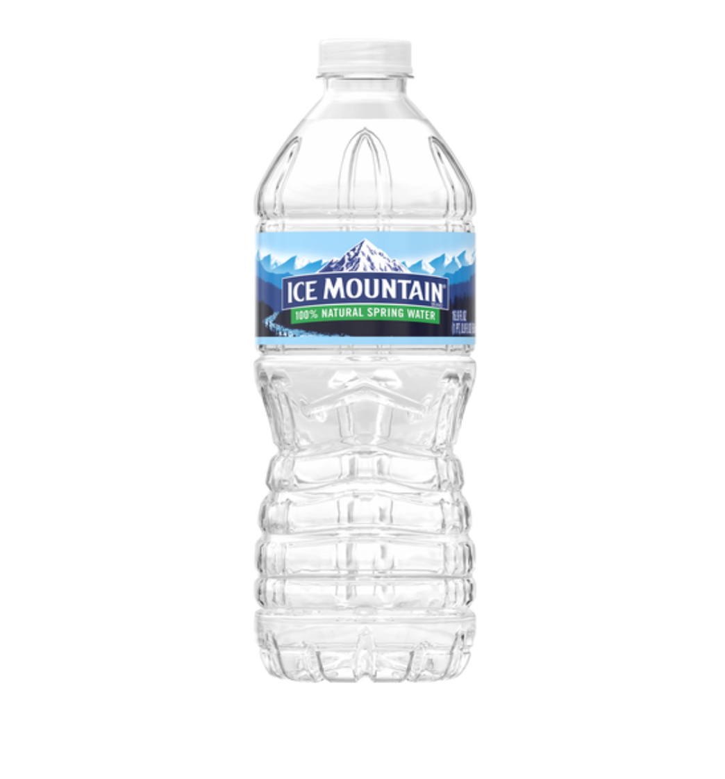 Ice Mountain natural spring water 16.9oz