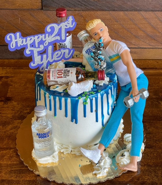 Ken Drunk Cake