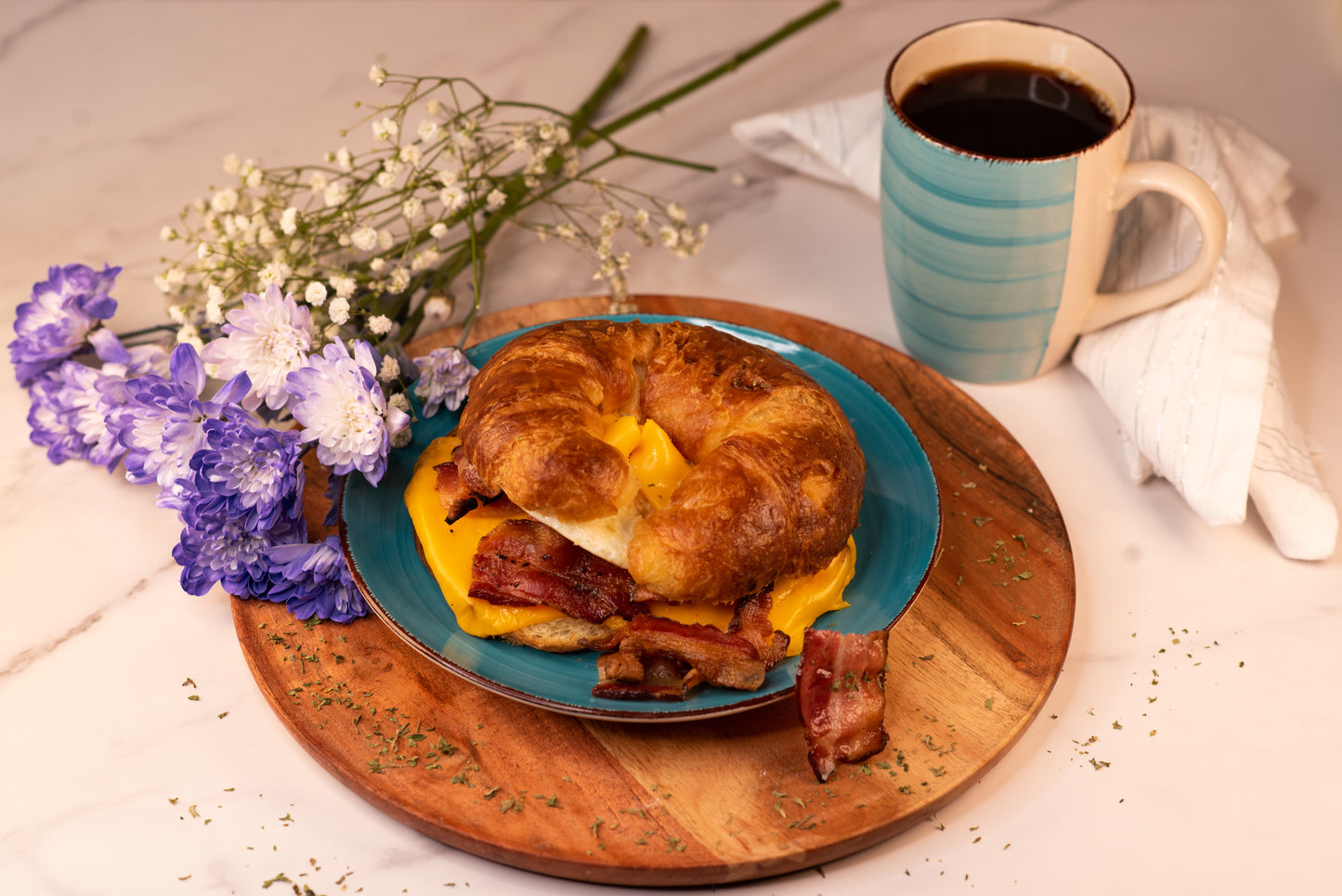 Croissant Breakfast Sandwich Platter