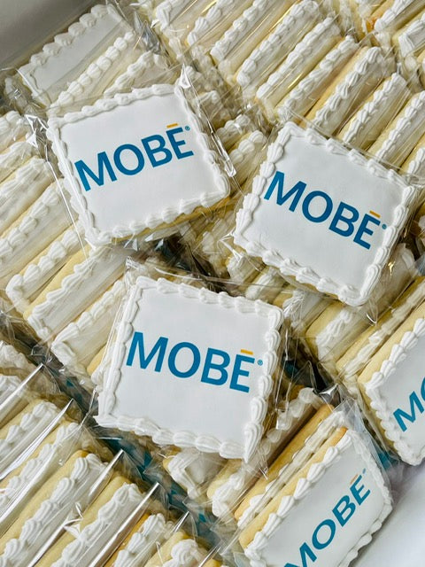 Corporate Logo Cookies