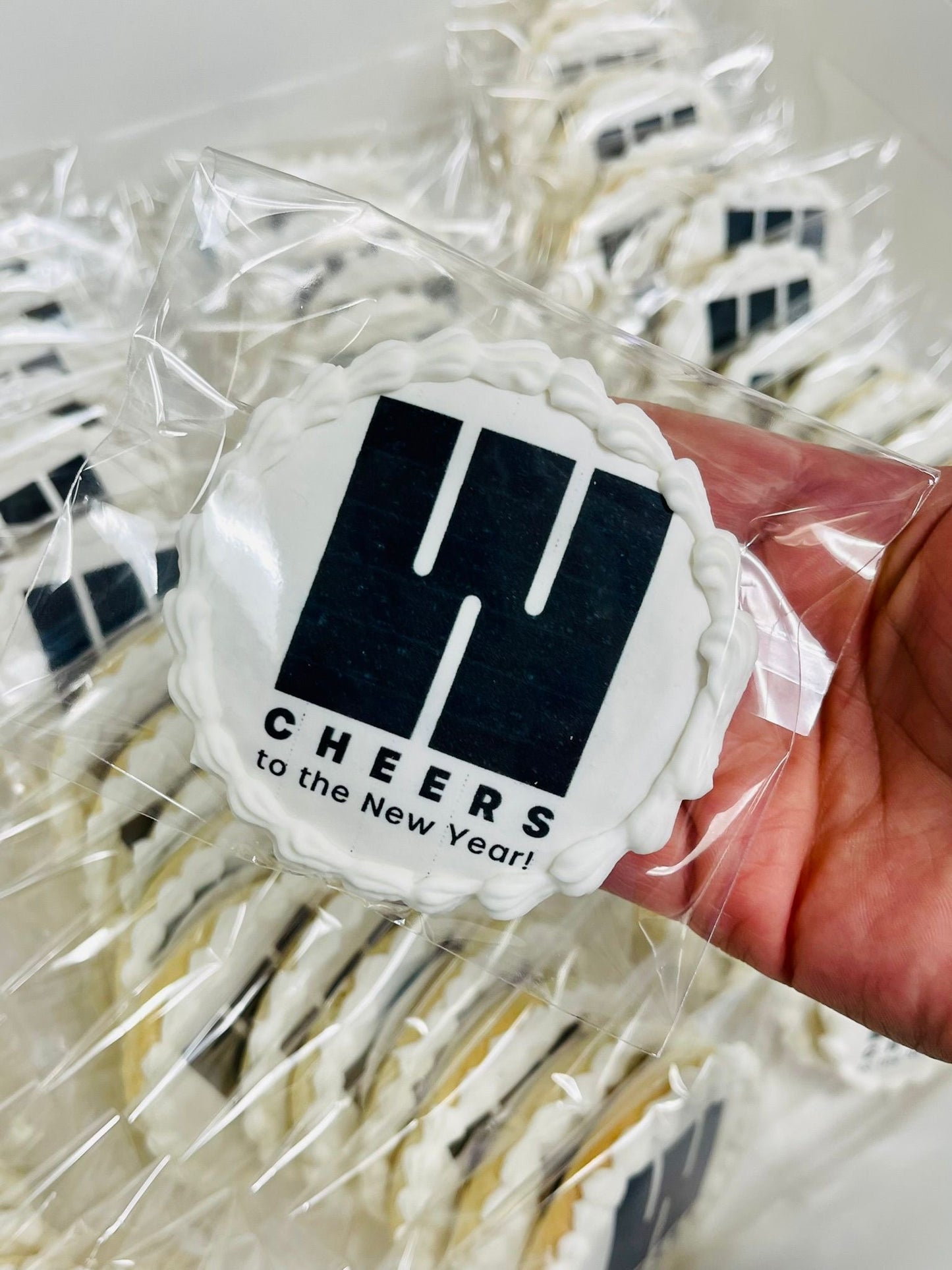 Corporate Logo Cookies