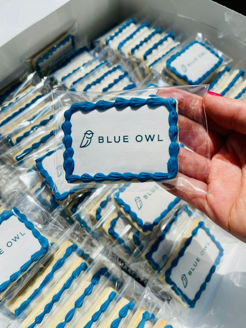 Corporate Logo Cookies