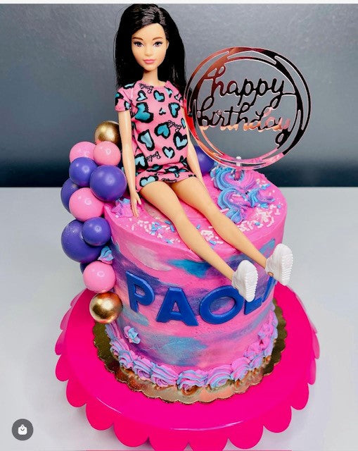Barbie or Ken Fun Cake
