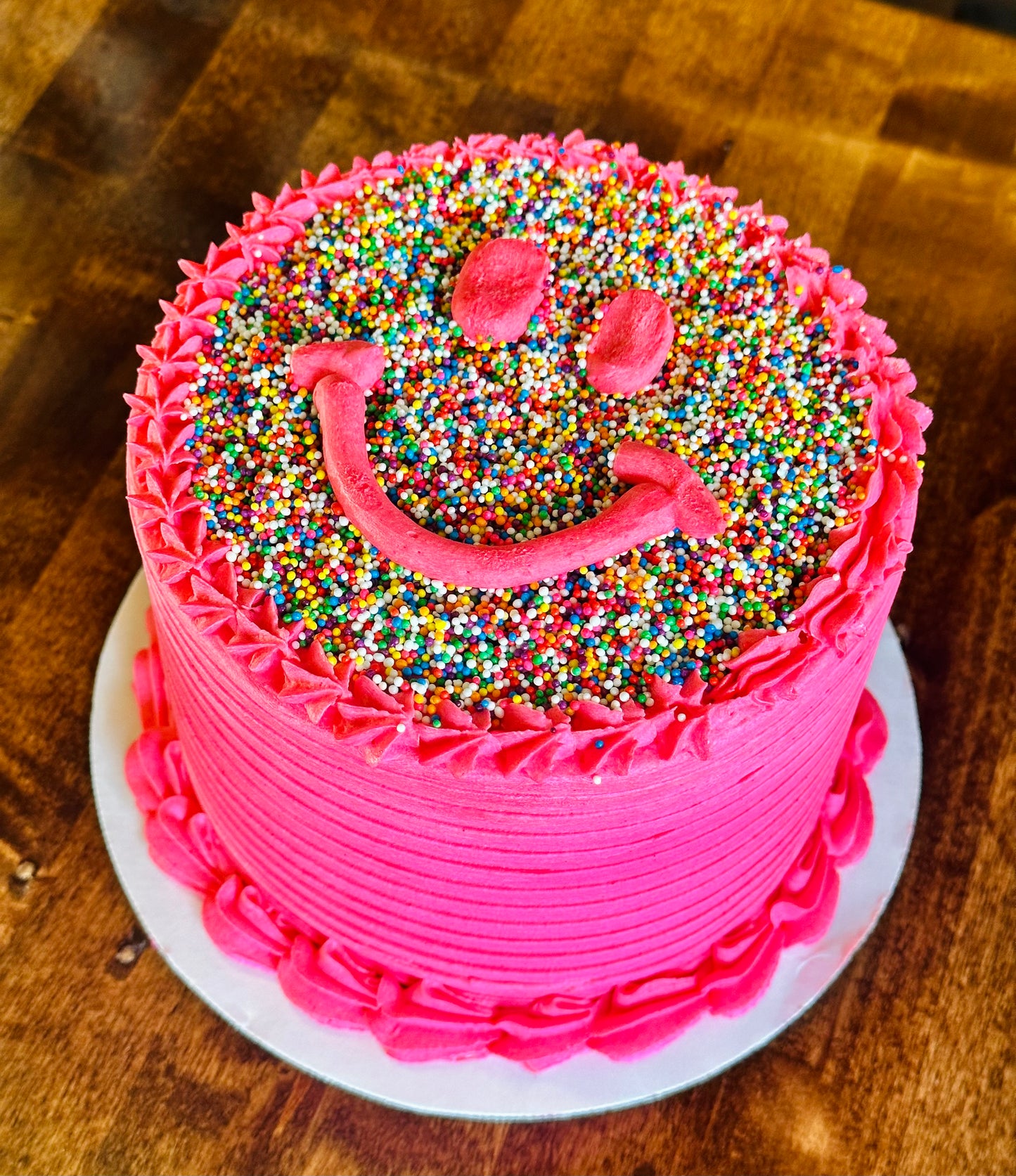 Smiley Face Cake