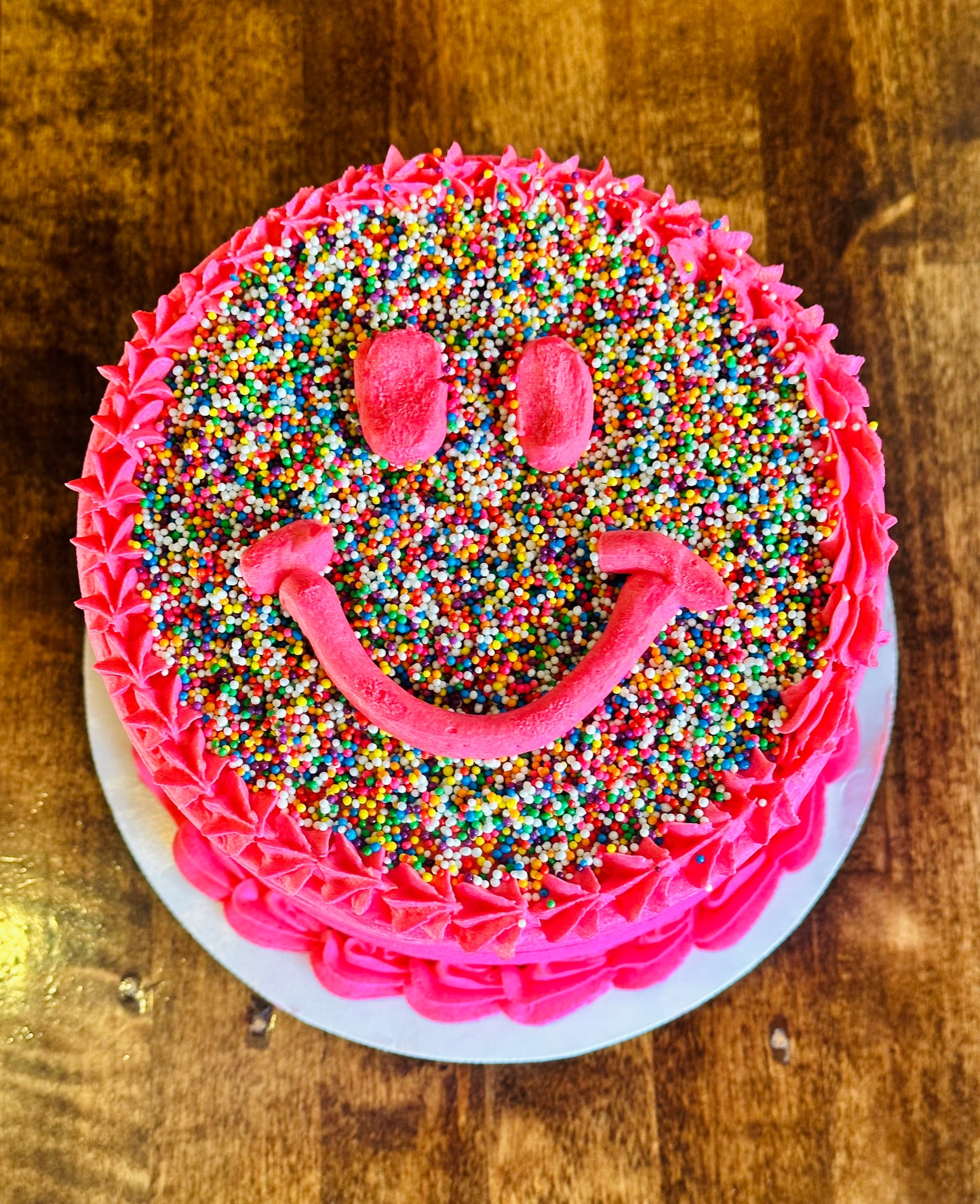 Smiley Face Cake