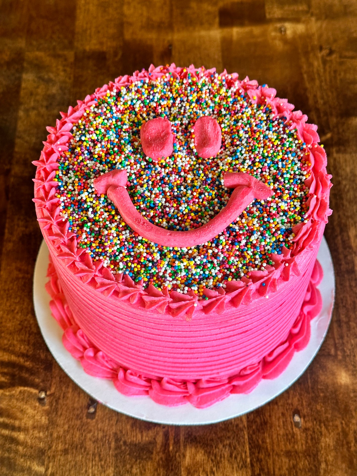 Smiley Face Cake