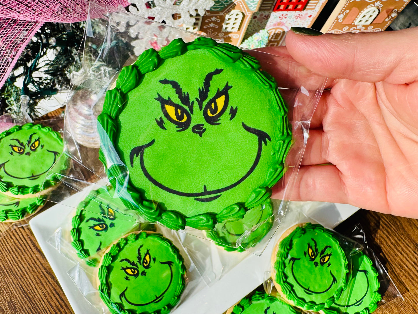 The Grinch Cookies