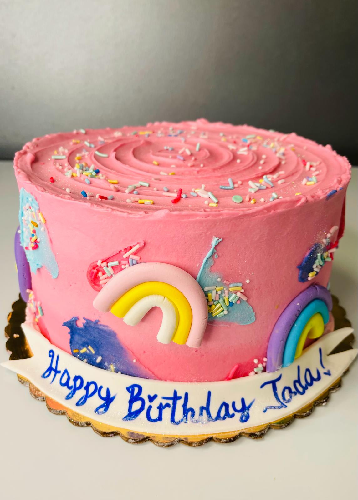 Magical Rainbow Cake