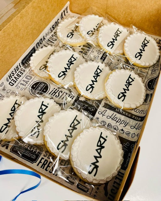 Corporate Logo Cookies