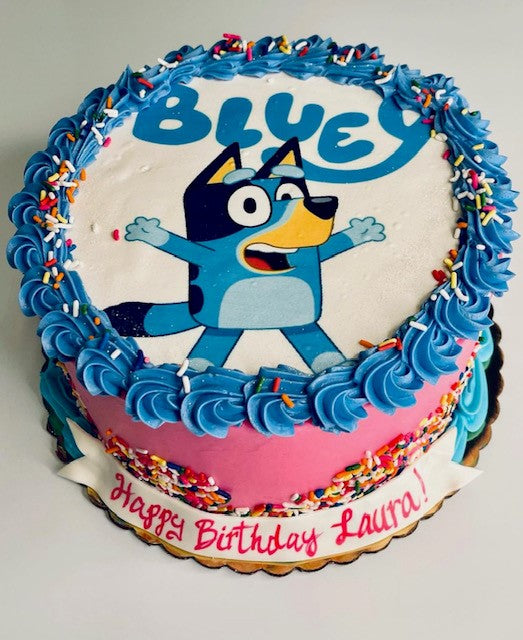 Bluey Cake