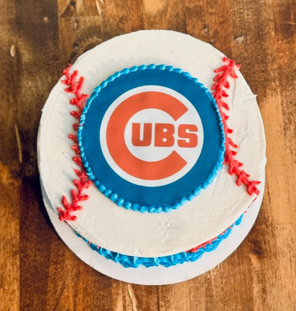 Chicago Cubs Cake - CakeCentral.com