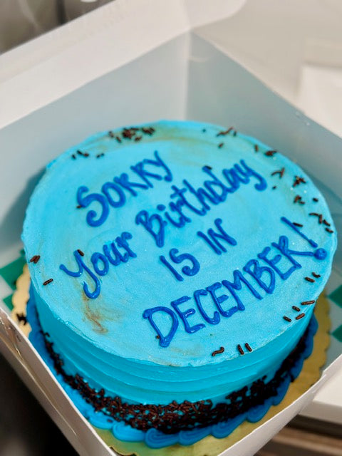 December Babies Cake