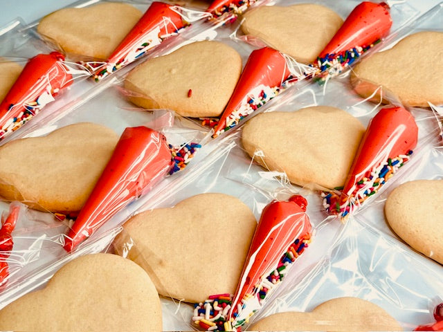 DIY Sugar icing Cookie, Individual Decorating Kit.