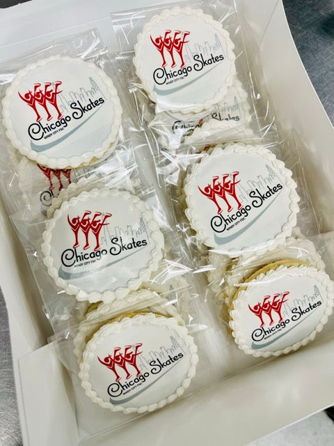 Corporate Logo Cookies