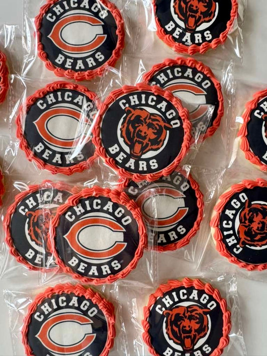 Go Bears Sugar Cookies