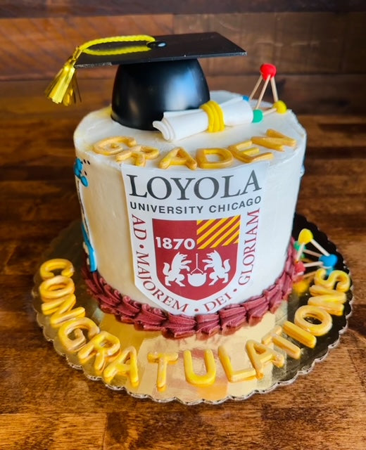 Graduation Cake Loyola University (By School)