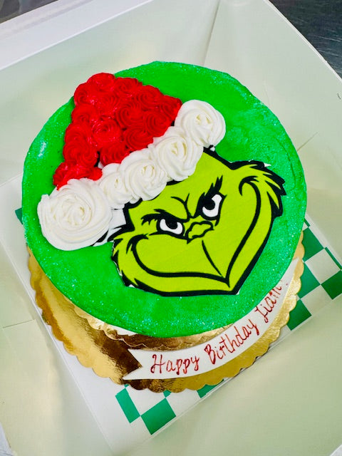 The Grinch Cake