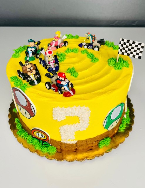 Mario Cart Cake