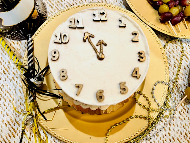 NYE Countdown Clock Cake