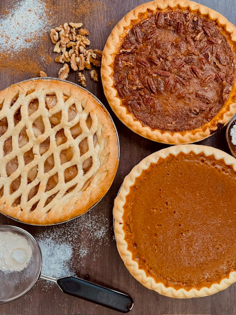 Pie Trio (Apple, Pumpkin, Pecan)