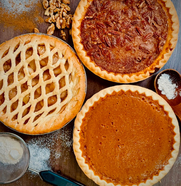 Pie Trio (Apple, Pumpkin, Pecan)