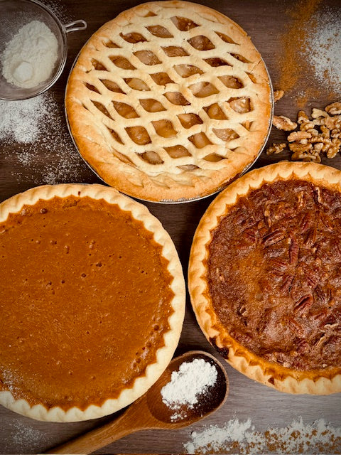 Pie Trio (Apple, Pumpkin, Pecan)