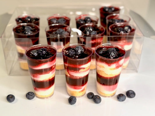 Blueberry Cheesecake Shots (12 Pack)