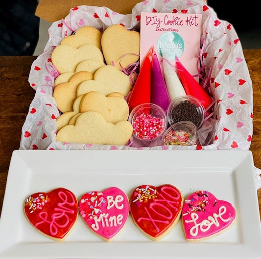 DIY Heart Cookie Kit