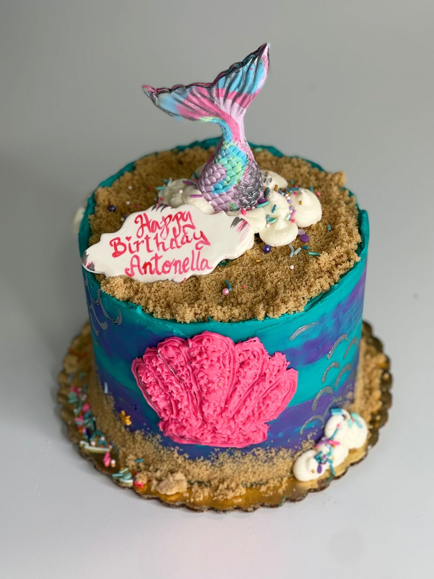 Mermaid cake