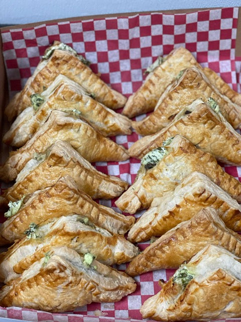 Puff Pastry Ham, Spinach, and cream cheese (12 Pack)